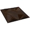 Ekena Millwork 19 5/8in. W x 19 5/8in. H Marquise EnduraWall Decorative 3D Wall Panel Covers 2.67 Sq. Ft. WP20X20MQAMB - alternate 5